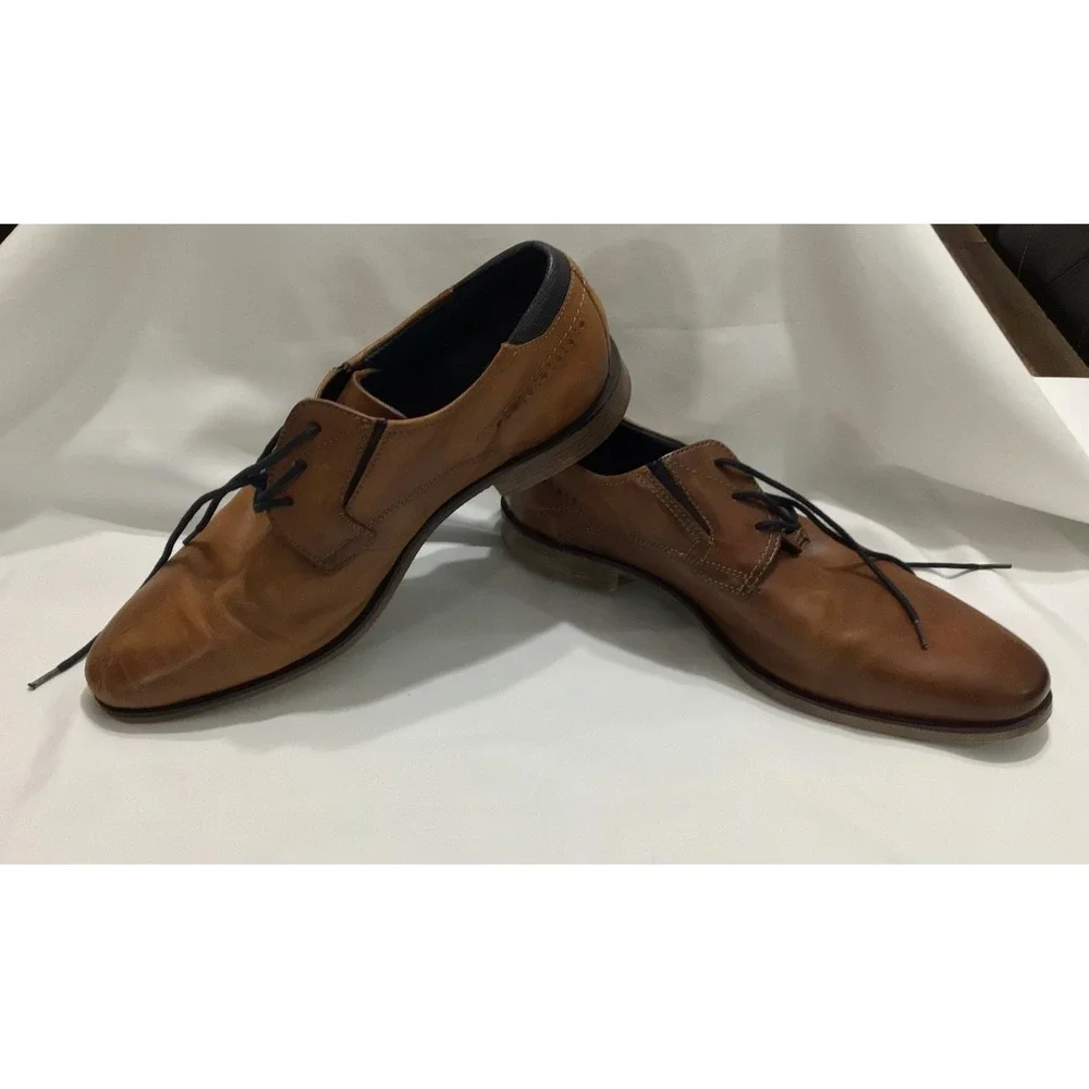 Bugatti leather derby